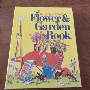 The Complete Flower & Garden Book 1973 Hard Cover 3 Ring Binder Book